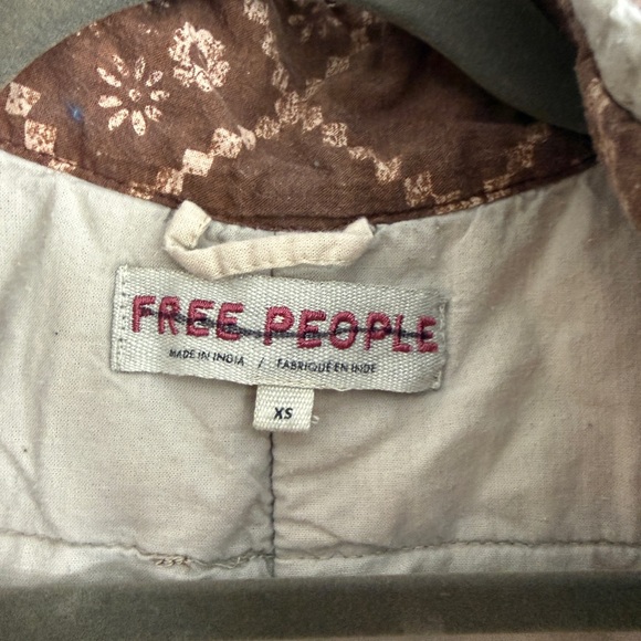 Free People ‘Chloe’ Jacket in Brown - Picture 8 of 9